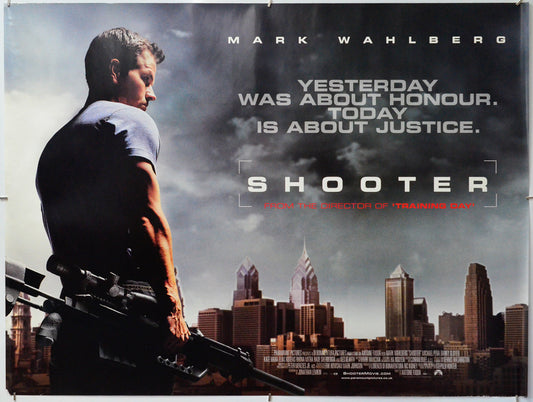 Shooter - Original Quad Poster - Film Poster - Movie Poster
