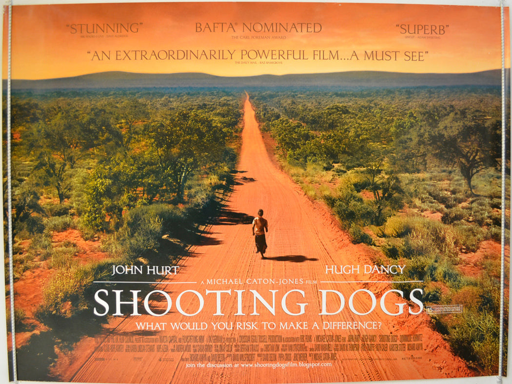 Shooting Dogs  Original Quad Poster - Film Poster - Movie Poster