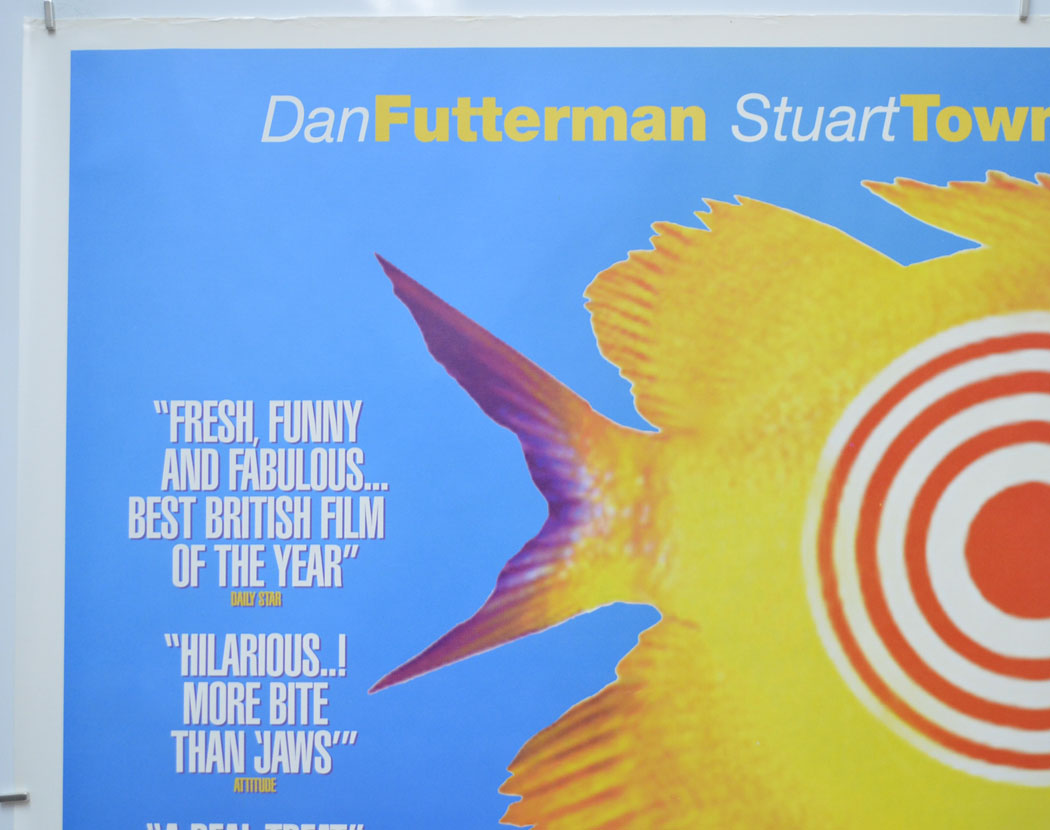 SHOOTING FISH (Top Left) Cinema Quad Movie Poster 