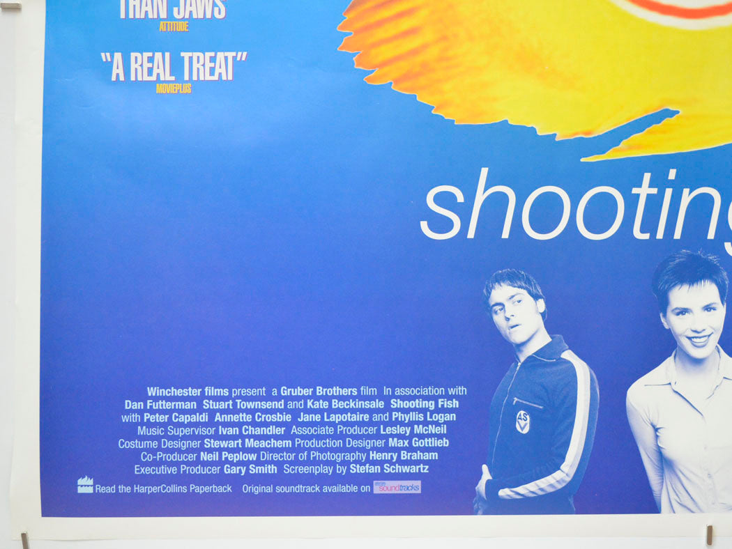 SHOOTING FISH (Bottom Left) Cinema Quad Movie Poster 