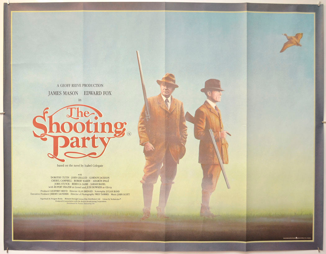 The Shooting Party Original Quad Poster - Film Poster - Movie Poster