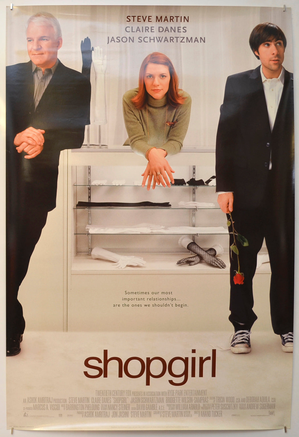 Shopgirl Original One Sheet Poster - Film Poster - Movie Poster