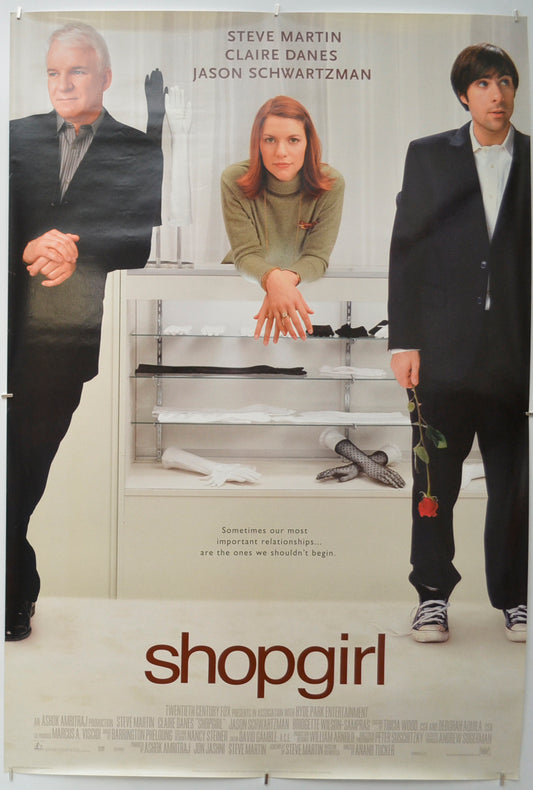 Shopgirl Original One Sheet Poster - Film Poster - Movie Poster