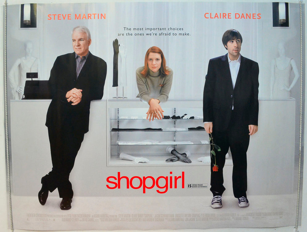 Shopgirl Original British Quad Poster - Film Poster - Movie Poster 