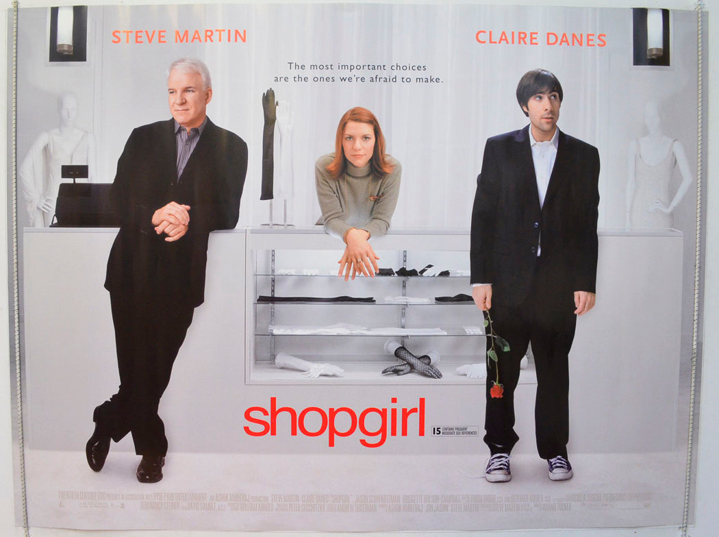 Shopgirl Original British Quad Poster - Film Poster - Movie Poster 