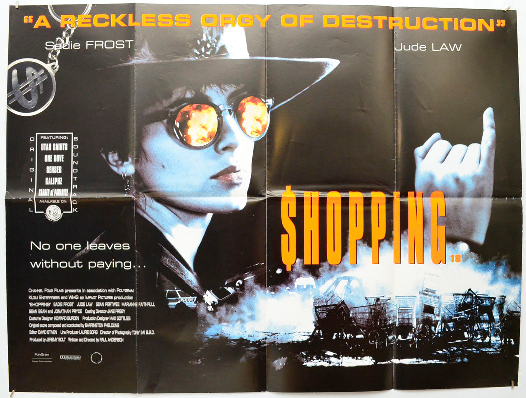 Shopping Original Quad Poster - Film Poster - Movie Poster