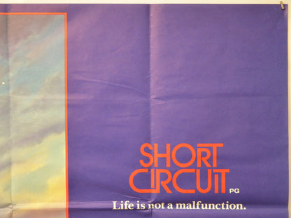 SHORT CIRCUIT (Top Right) Cinema Quad Movie Poster 