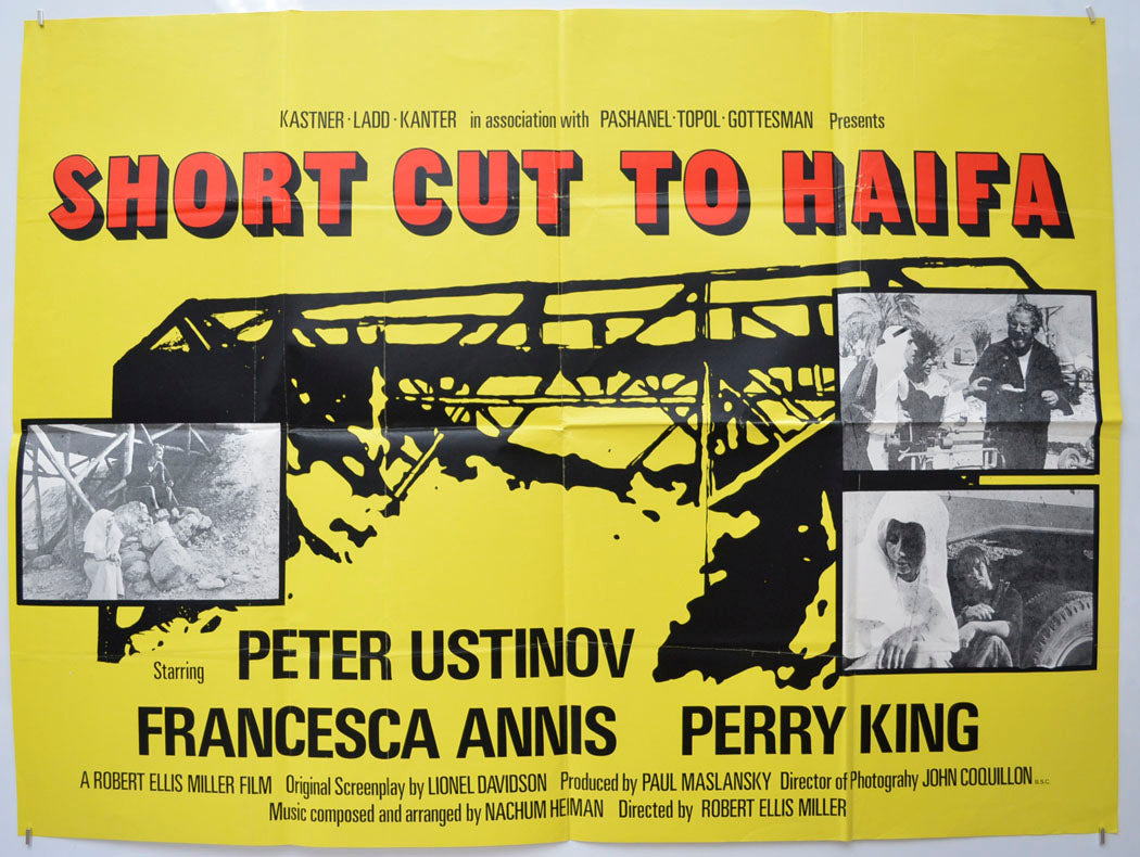 Short Cut to Haifa (a.k.a. Big Truck and Sister Clare ) Original Quad Poster - Film Poster - Movie Poster