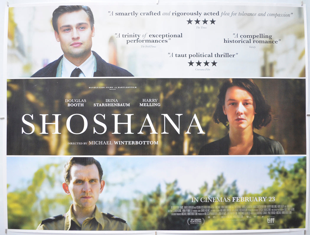 Shoshana Original Quad Poster - Film Poster - Movie Poster 