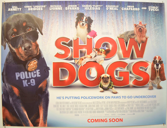 Show Dogs Original Quad Poster - Film Poster - Movie Poster