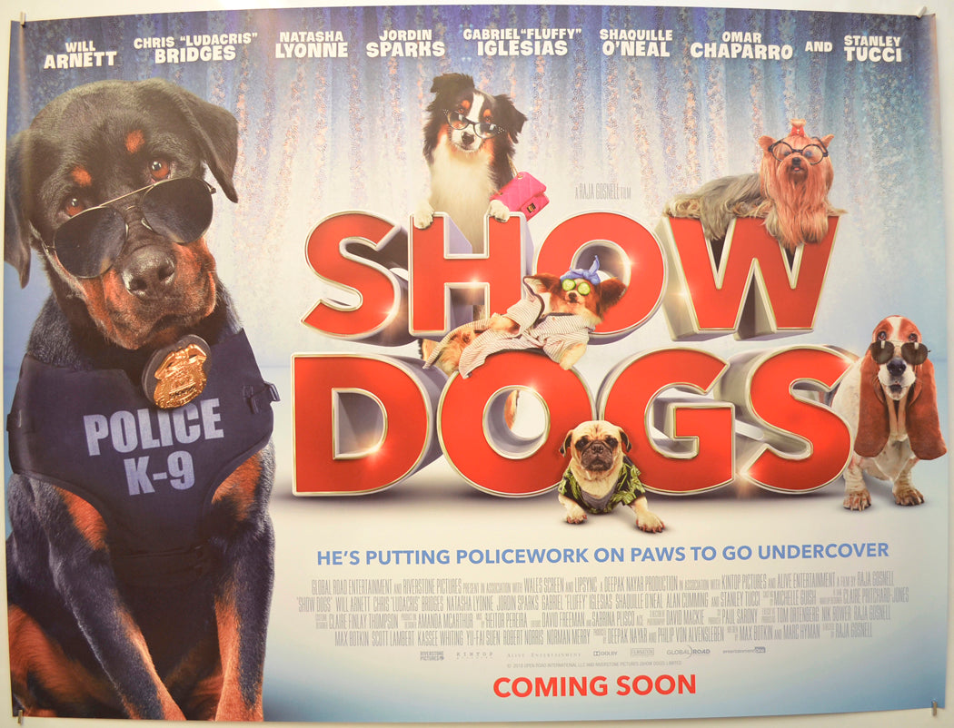 Show Dogs Original Quad Poster - Film Poster - Movie Poster