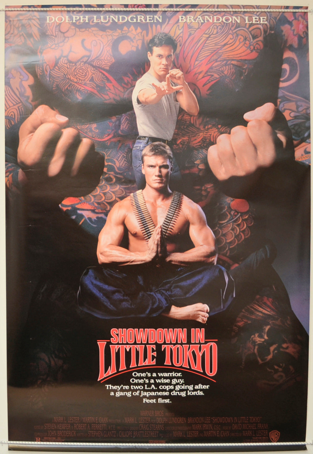 Showdown In Little Tokyo Original One Sheet Poster - Film Poster - Movie Poster  