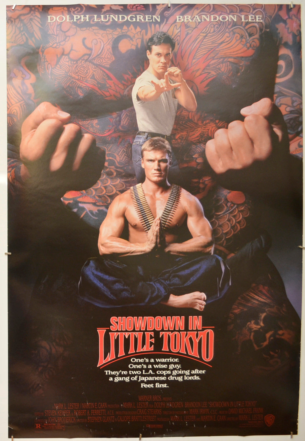 Showdown In Little Tokyo Original One Sheet Poster - Film Poster - Movie Poster  