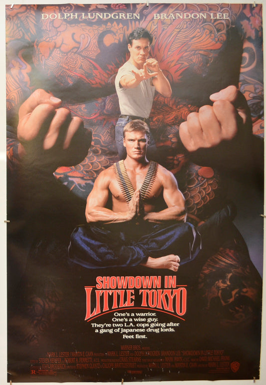 Showdown In Little Tokyo Original One Sheet Poster - Film Poster - Movie Poster  