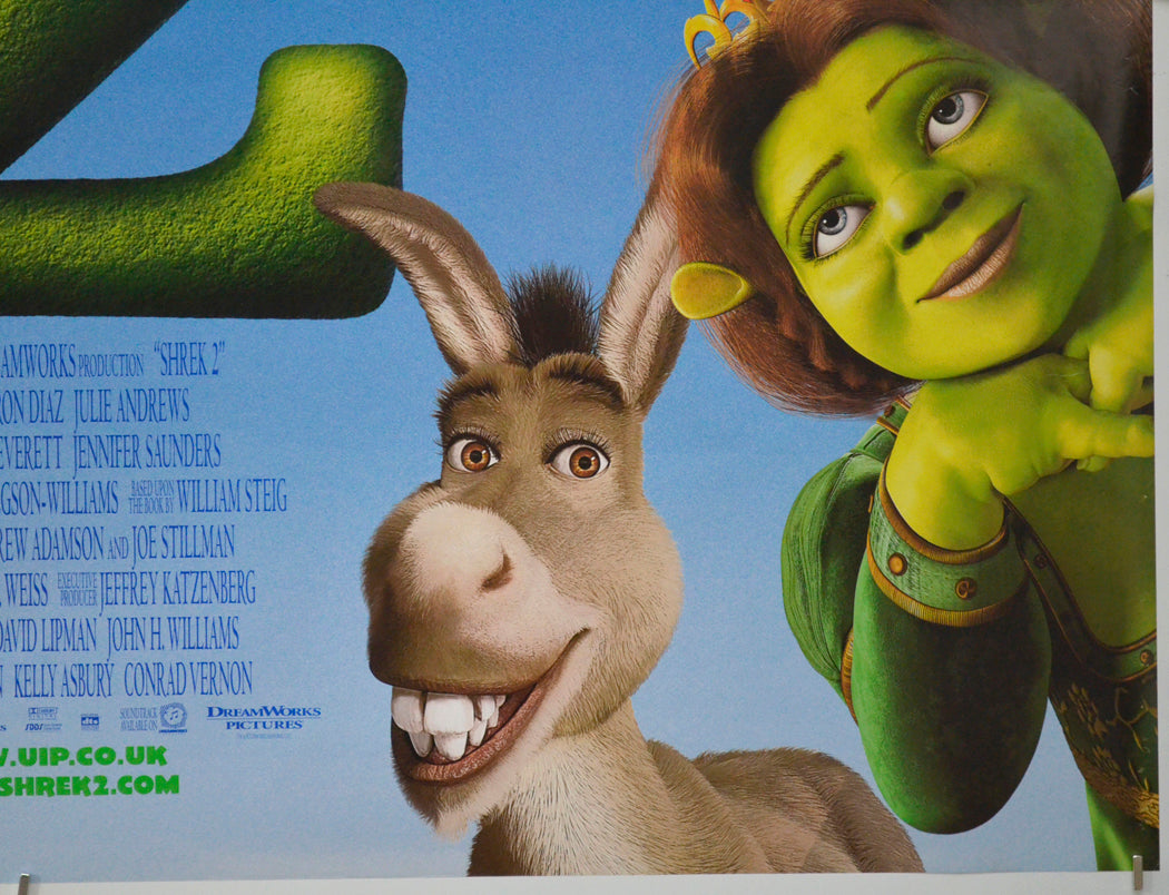 SHREK 2 (Bottom Right) Cinema Quad Movie Poster 