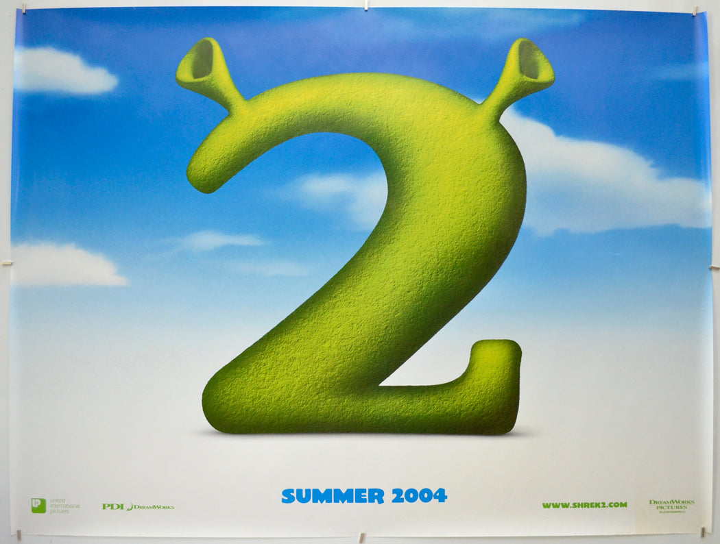 Shrek 2 (Teaser / Advance Version)Original Quad Poster - Film Poster - Movie Poster