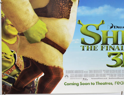 Shrek Forever After (Bottom Left) Cinema Quad Movie Poster 