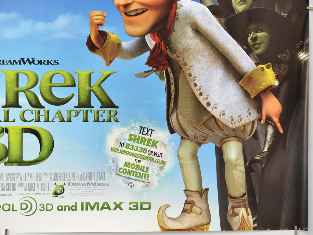 Shrek Forever After (Bottom Right) Cinema Quad Movie Poster 