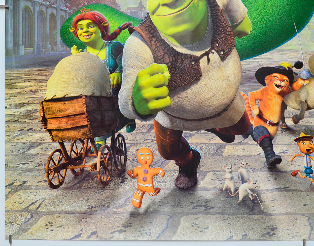 Shrek The Third (Bottom Left) Cinema Quad Movie Poster 