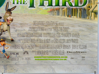 Shrek The Third (Bottom Right) Cinema Quad Movie Poster 