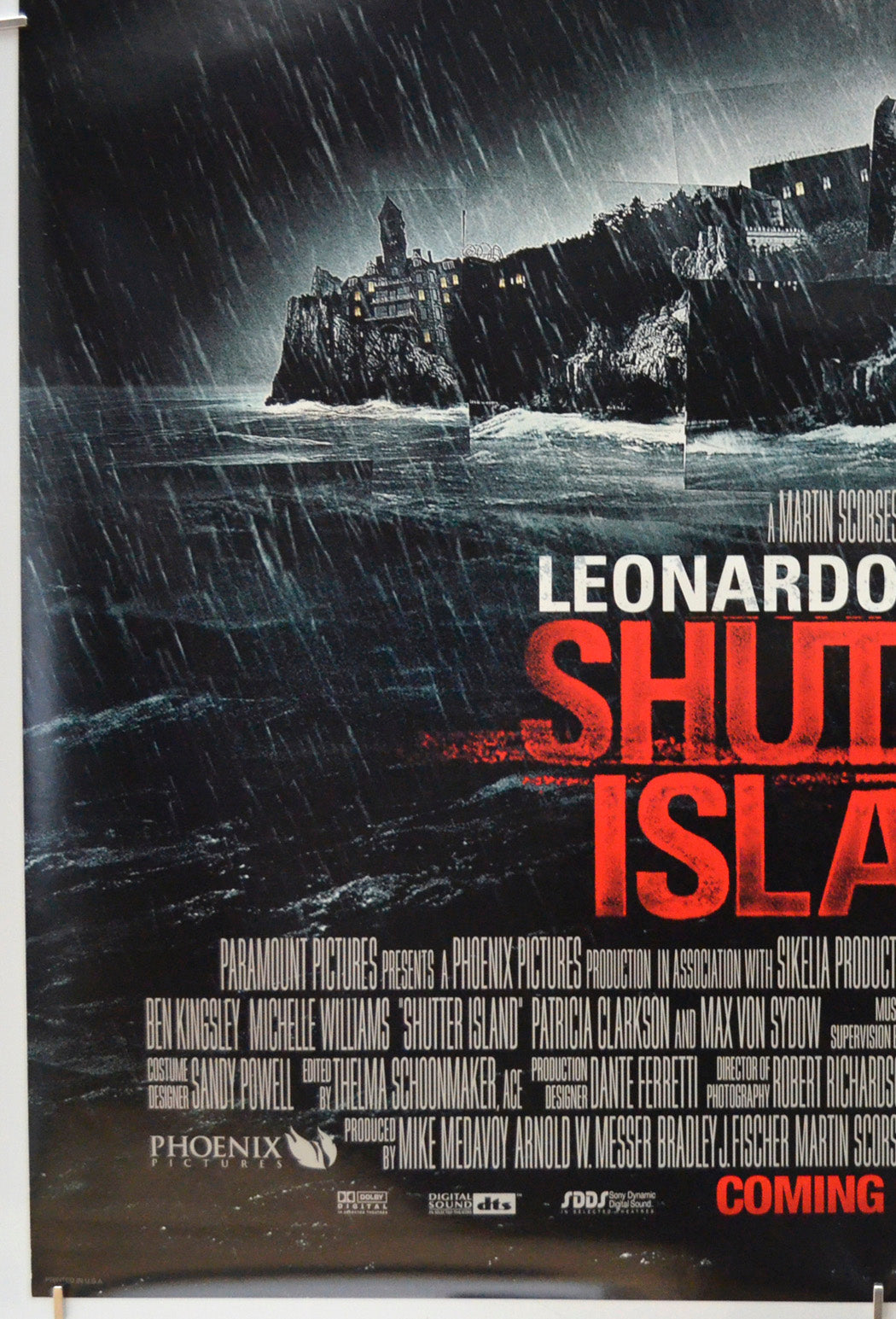 Shutter Island (Bottom Left) Cinema One Sheet Movie Poster 