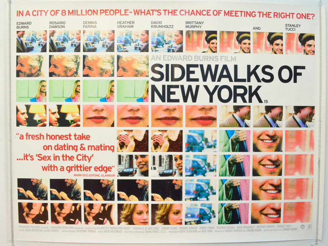 Sidewalks Of New York Original British Quad Poster - Film Poster - Movie Poster 