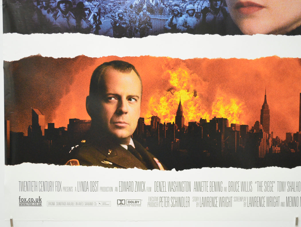 THE SIEGE (Bottom Left) Cinema Quad Movie Poster 