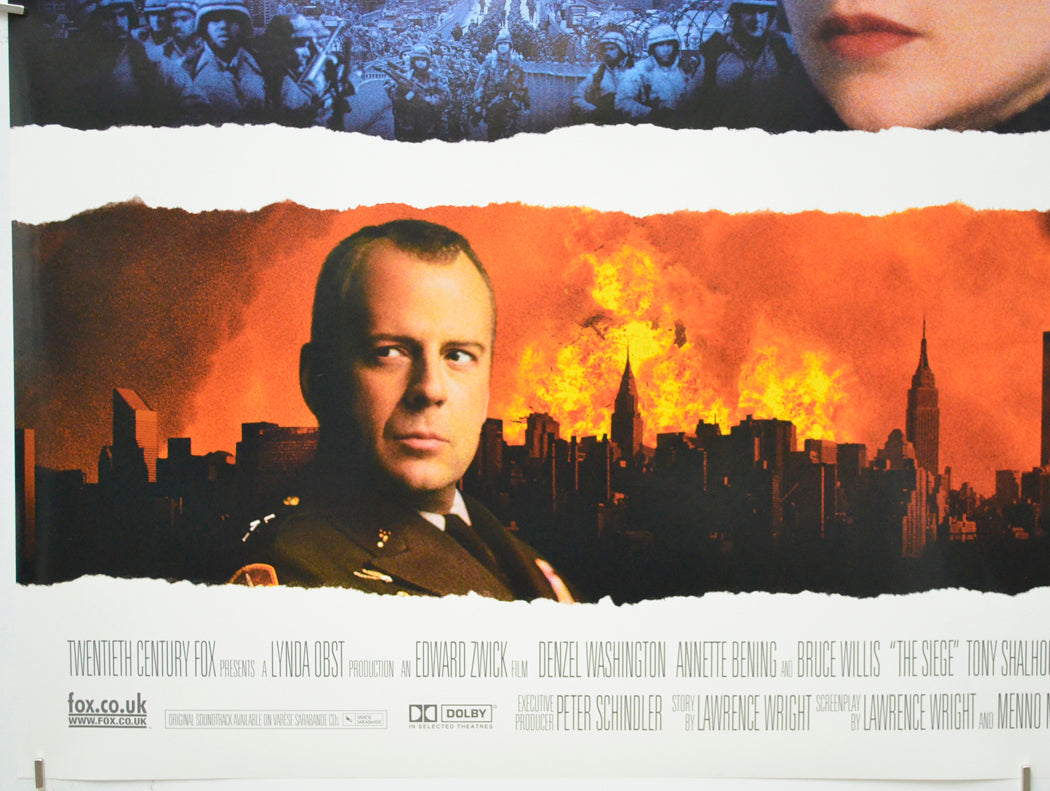 THE SIEGE (Bottom Left) Cinema Quad Movie Poster 