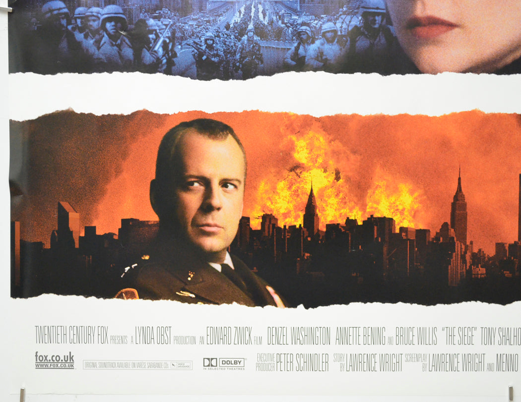 THE SIEGE (Bottom Left) Cinema Quad Movie Poster 