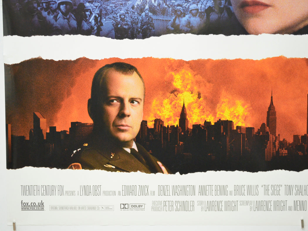 THE SIEGE (Bottom Left) Cinema Quad Movie Poster 