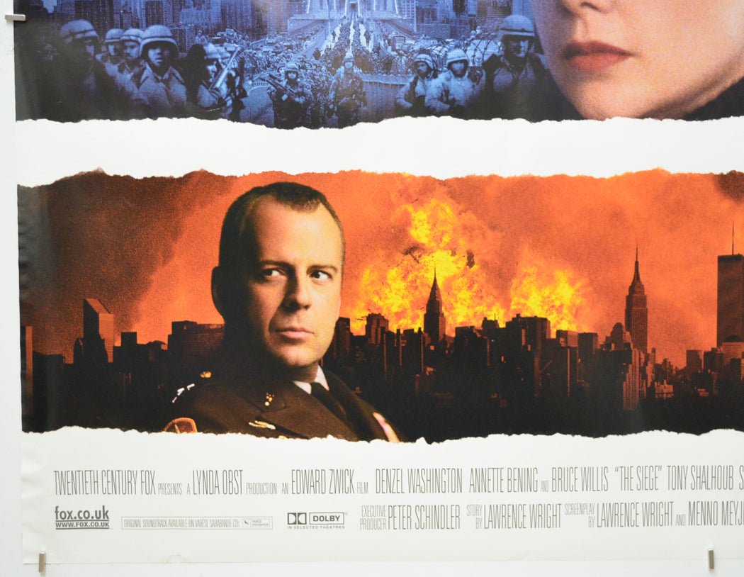 THE SIEGE (Bottom Left) Cinema Quad Movie Poster 