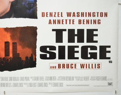 THE SIEGE (Bottom Right) Cinema Quad Movie Poster 