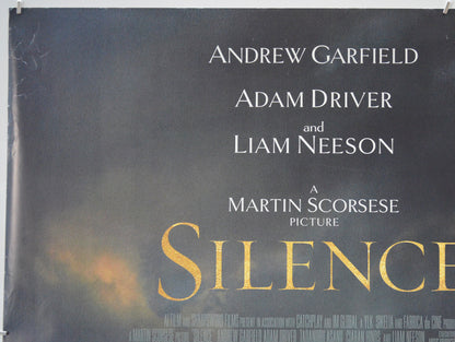 SILENCE (Top Left) Cinema Quad Movie Poster 