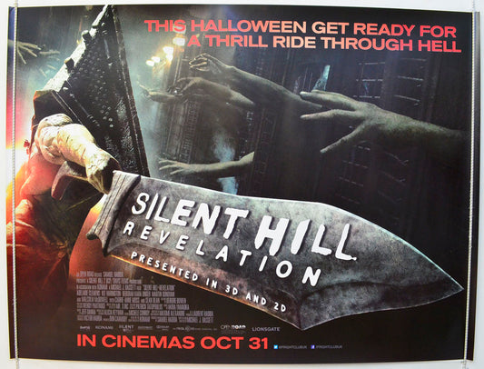 Silent Hill - Revelation Original British Quad Poster - Film Poster - Movie Poster 