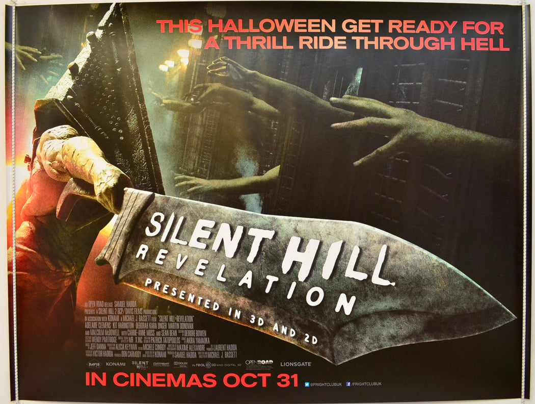 Silent Hill - Revelation Original Quad Poster - Film Poster - Movie Poster  