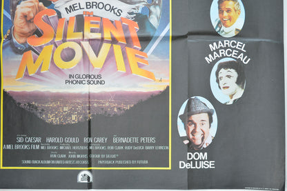 SILENT MOVIE (Bottom Right) Cinema Quad Movie Poster 