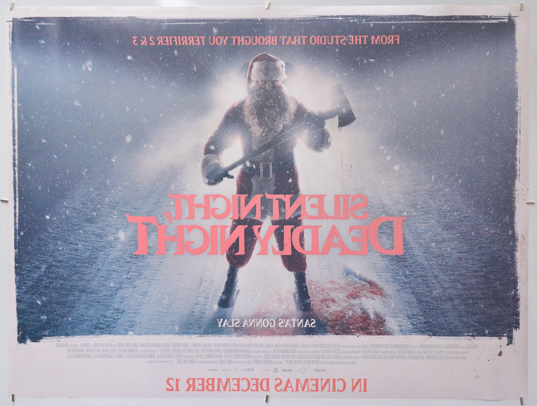 Silent Night, Deadly Night (Back) Cinema Quad Movie Poster 