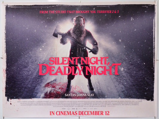 Silent Night, Deadly Night - Original Quad Poster - Film Poster - Movie Poster