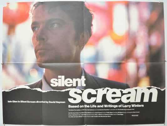 Silent Scream (Based on the life and writings of Larry Winters)  Original Quad Poster - Film Poster - Movie Poster  