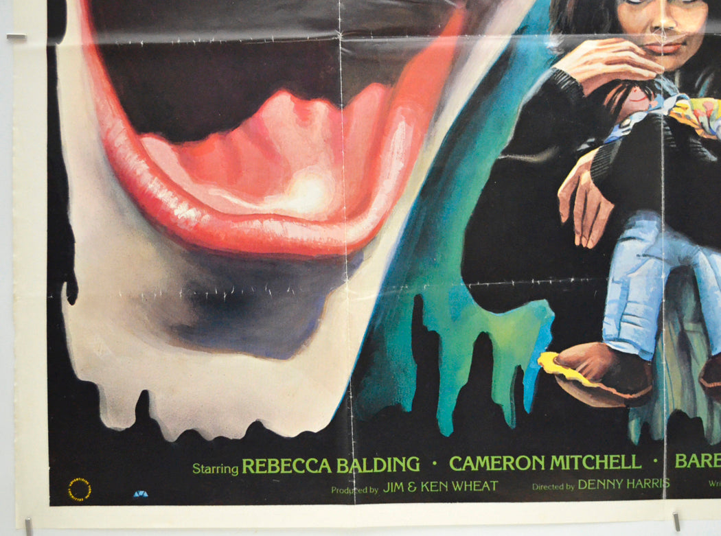 SILENT SCREAM (Bottom Left) Cinema Quad Movie Poster 