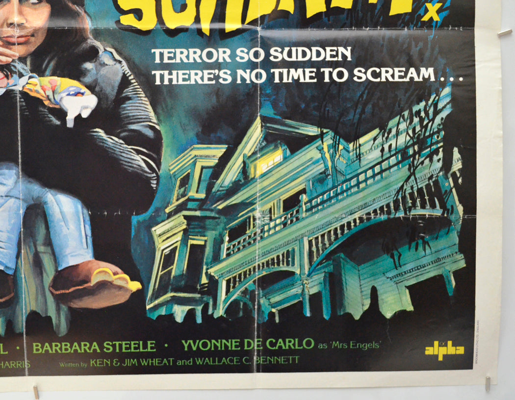 SILENT SCREAM (Bottom Right) Cinema Quad Movie Poster 