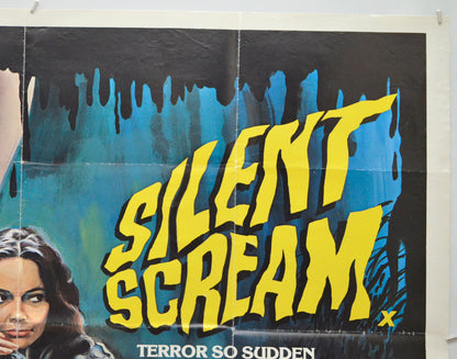 SILENT SCREAM (Top Right) Cinema Quad Movie Poster 