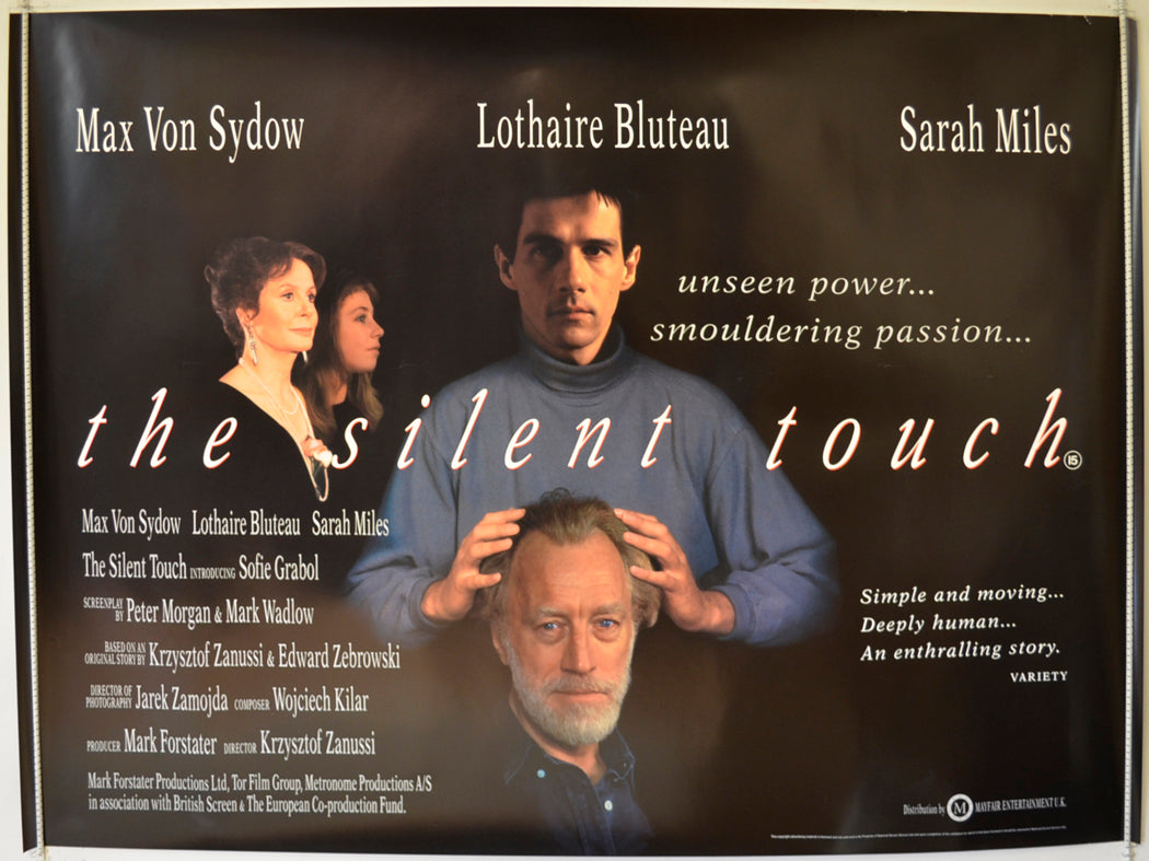 The Silent Touch  (a.k.a. Dotkniecie reki )   Original Quad Poster - Film Poster - Movie Poster