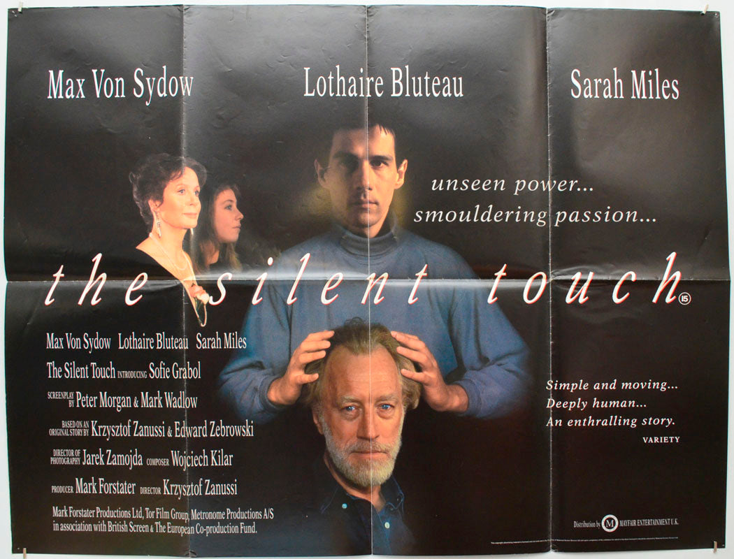 The Silent Touch (a.k.a. Dotkniecie reki ) Original Quad Poster - Film Poster - Movie Poster