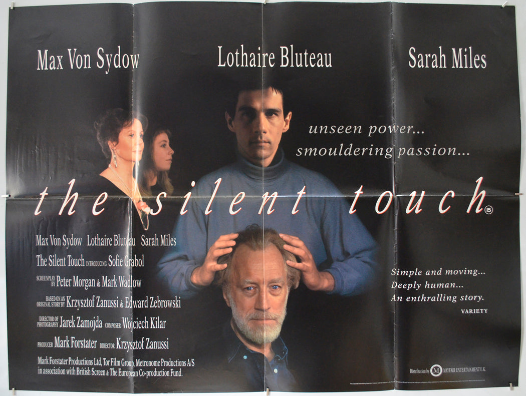 The Silent Touch (a.k.a. Dotkniecie reki) Original Quad Poster - Film Poster - Movie Poster  