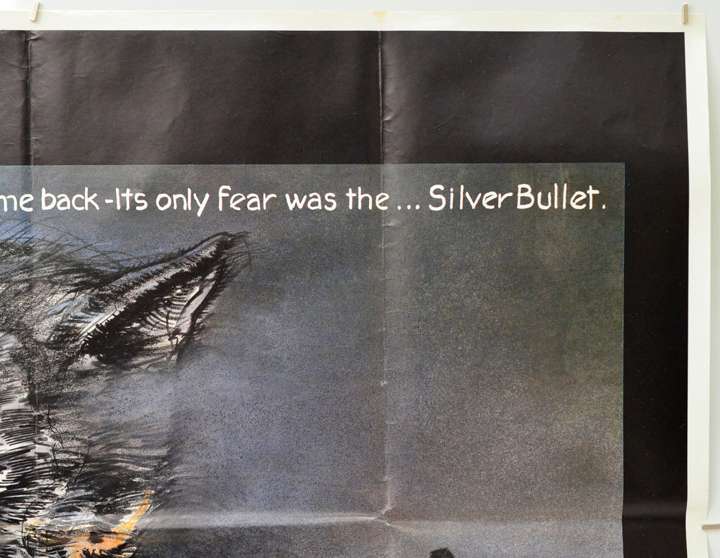 Silver Bullet (Top Right) Cinema Quad Movie Poster 