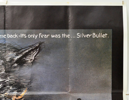 Silver Bullet (Top Right) Cinema Quad Movie Poster 