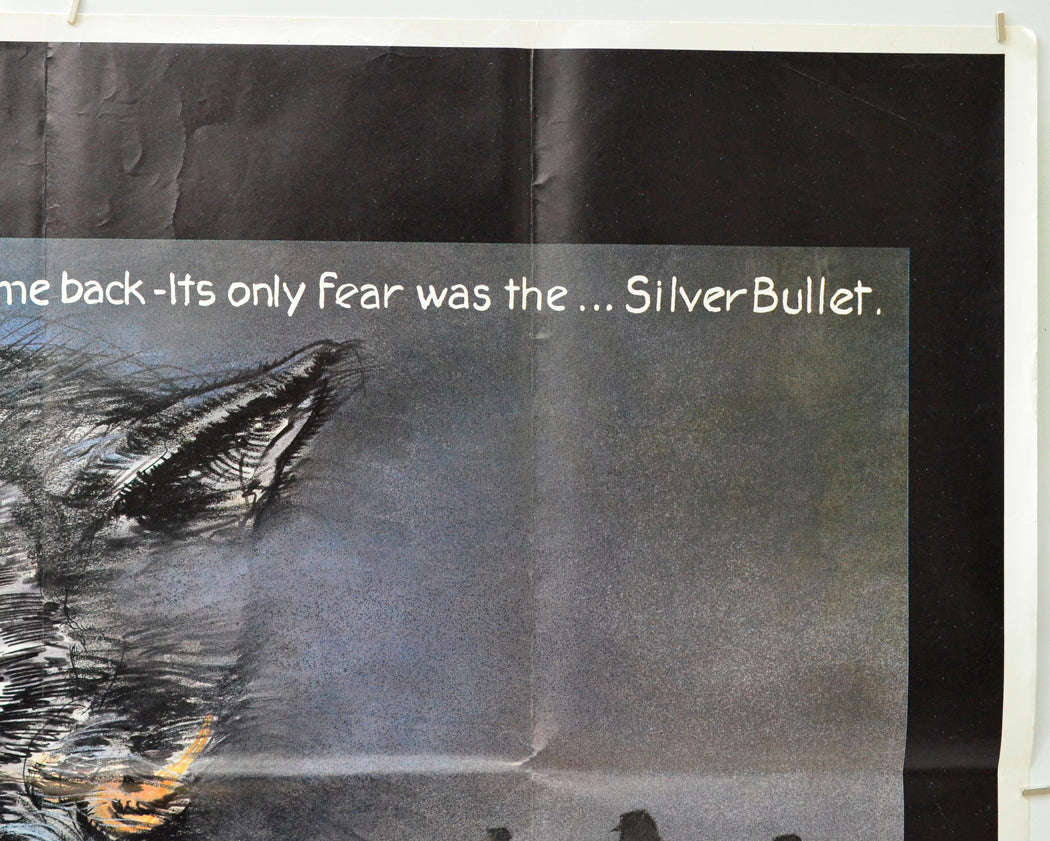 Silver Bullet (Top Right) Cinema Quad Movie Poster 