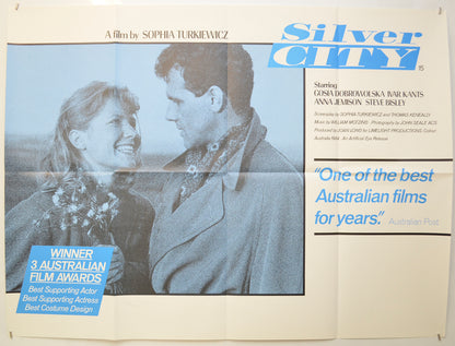 Silver City Original Quad Poster - Film Poster - Movie Poster