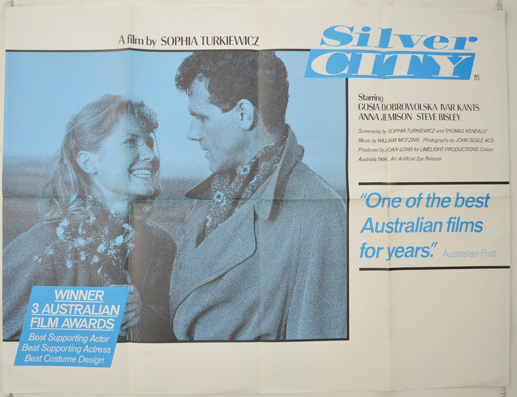 Silver City   Original Quad Poster - Film Poster - Movie Poster 